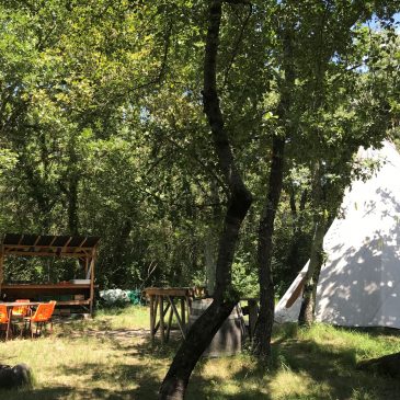 TIPI YOGA CAMP #juillet en Ardèche
